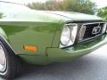 1973 Medium Green Metallic Ford Mustang Convertible  photo #15