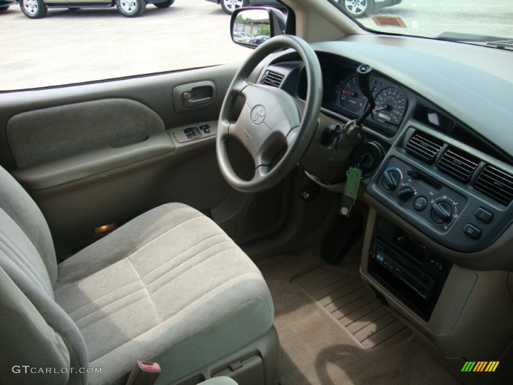 1998 Sienna LE - Dark Green Metallic / Beige photo #19