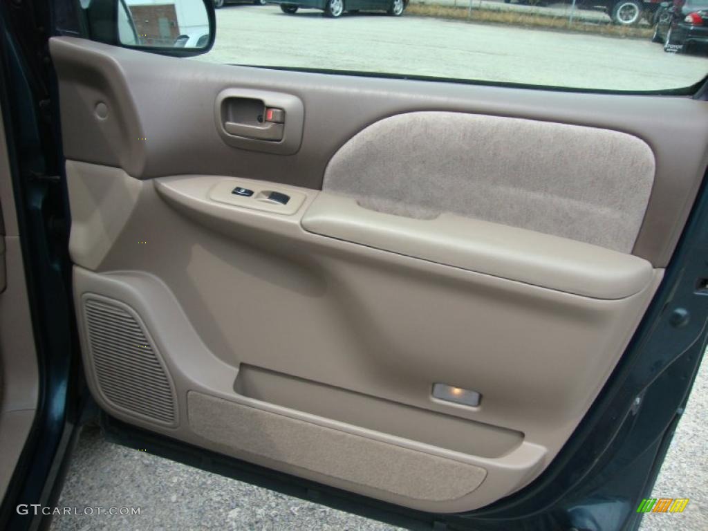 1998 Sienna LE - Dark Green Metallic / Beige photo #21