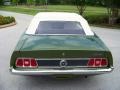 1973 Medium Green Metallic Ford Mustang Convertible  photo #63