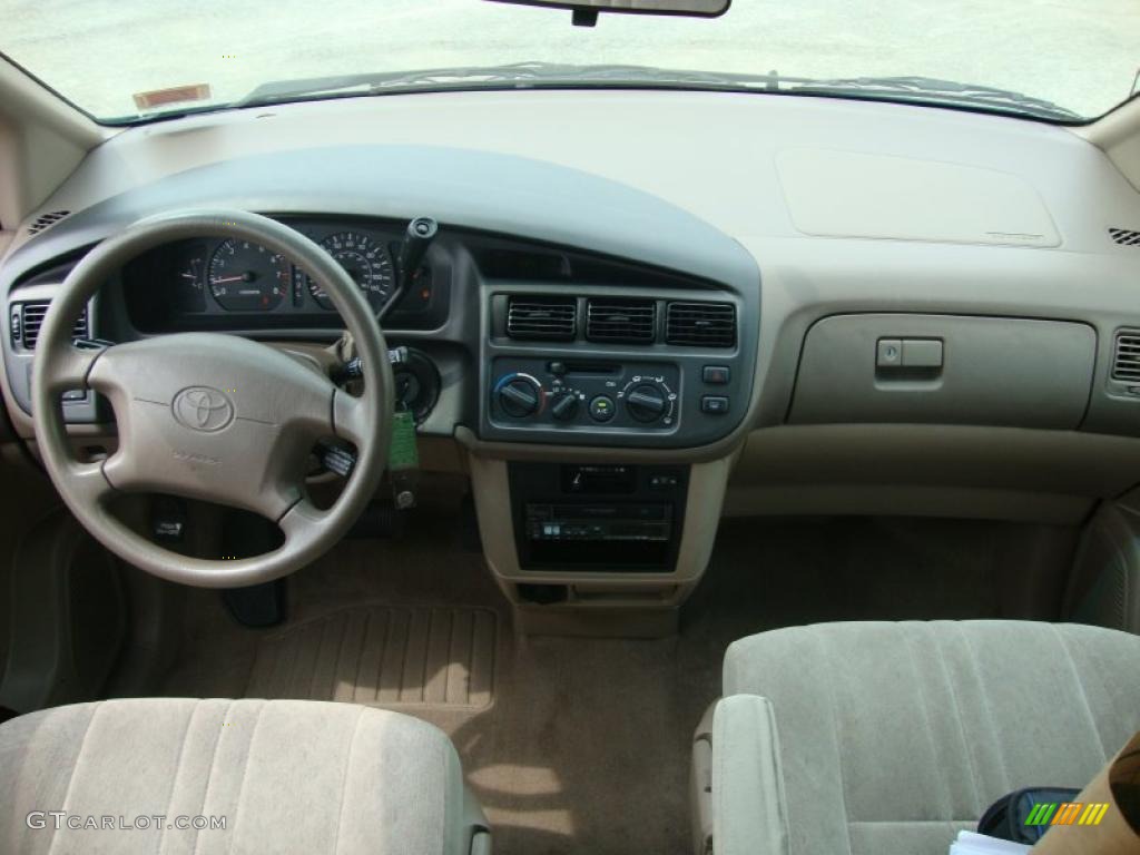 1998 Sienna LE - Dark Green Metallic / Beige photo #35