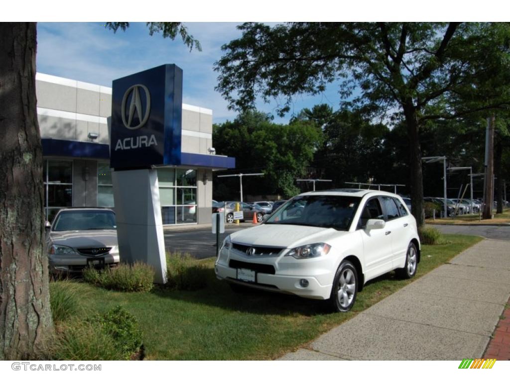 White Diamond Pearl Acura RDX