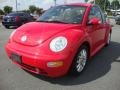 2004 Uni Red Volkswagen New Beetle GLS Coupe  photo #1