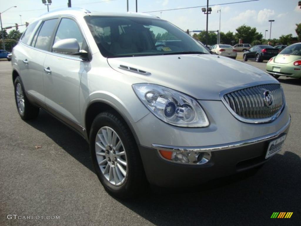 2009 Enclave CXL - Quicksilver Metallic / Dark Titanium/Titanium photo #7