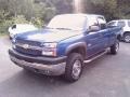 Arrival Blue Metallic - Silverado 3500HD LS Extended Cab 4x4 Photo No. 4