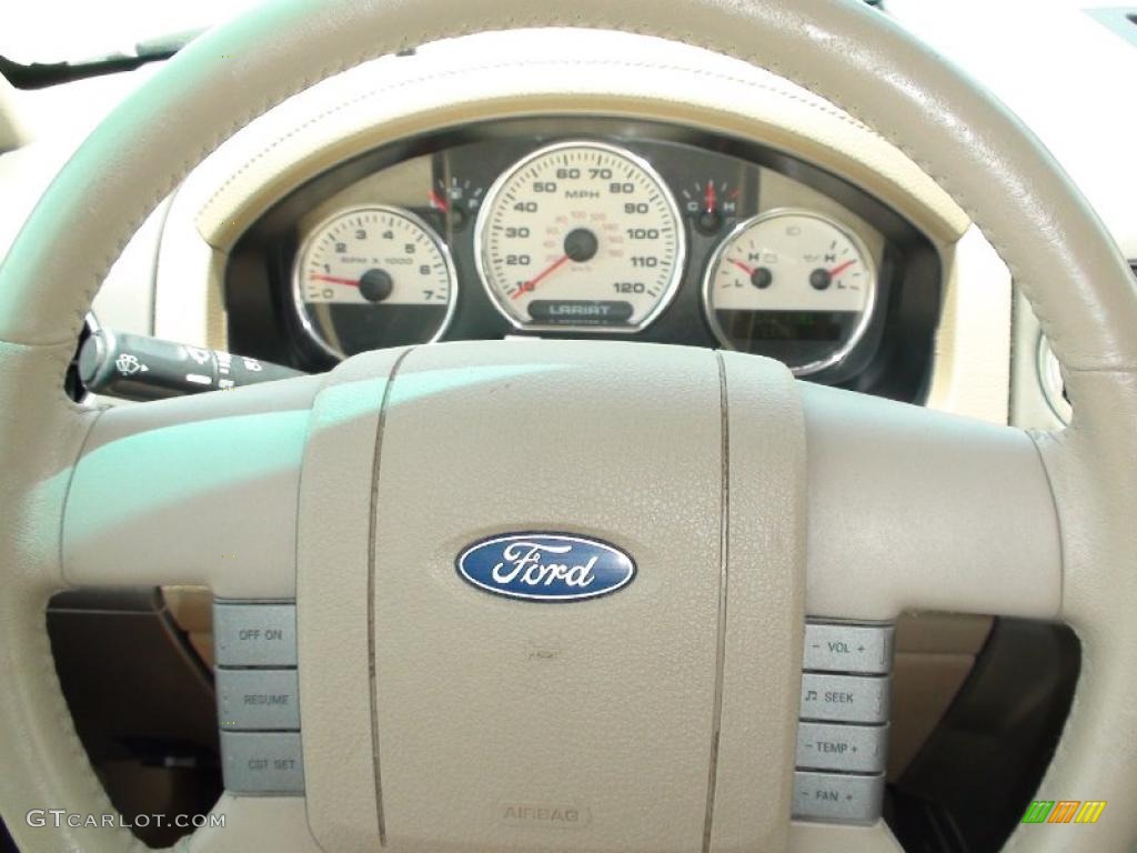 2006 F150 Lariat SuperCrew - Dark Stone Metallic / Medium/Dark Flint photo #22
