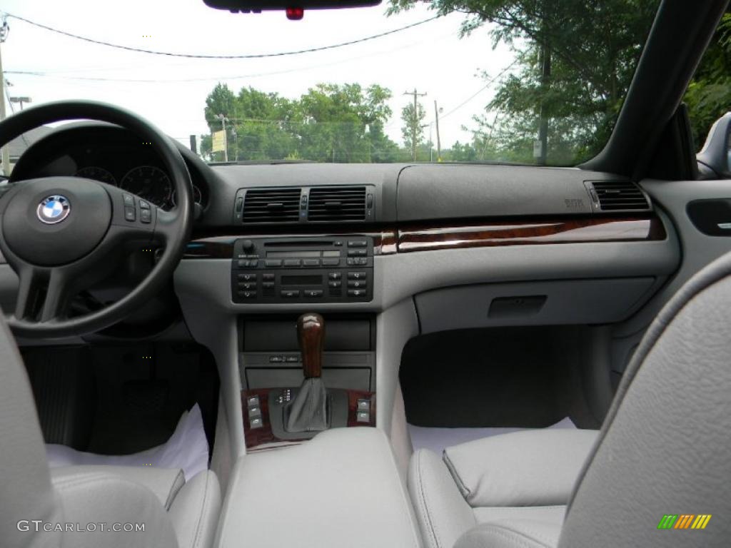 2004 3 Series 330i Convertible - Silver Grey Metallic / Grey photo #13