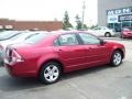 2007 Redfire Metallic Ford Fusion SE V6  photo #3