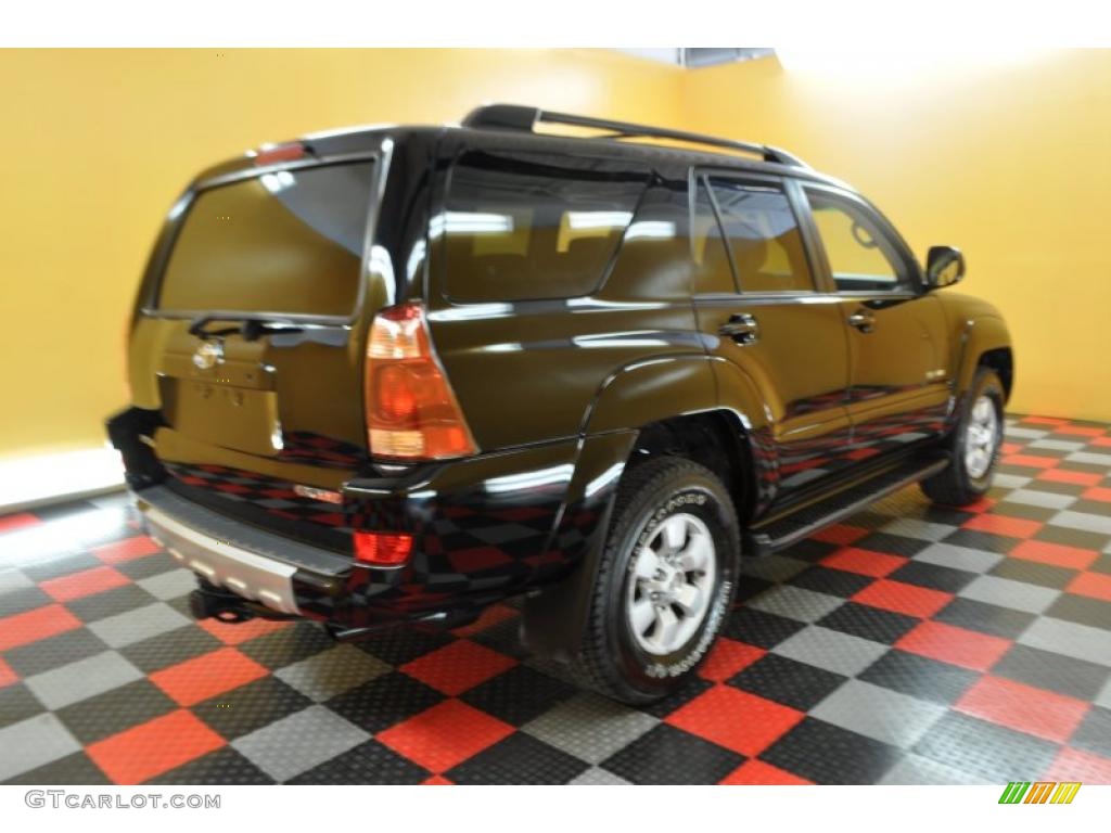 2004 4Runner SR5 4x4 - Black / Taupe photo #6