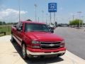 2006 Victory Red Chevrolet Silverado 1500 LS Extended Cab  photo #2