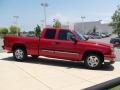 2006 Victory Red Chevrolet Silverado 1500 LS Extended Cab  photo #4