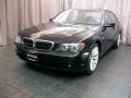 2007 Jet Black BMW 7 Series 750i Sedan  photo #1