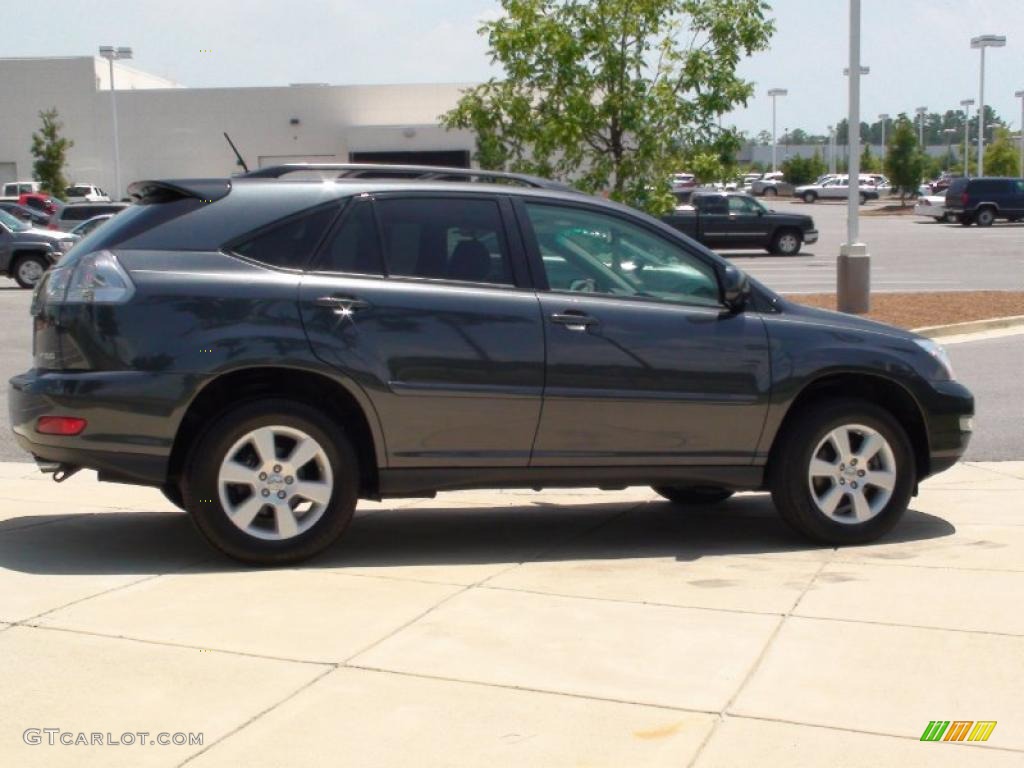 2007 RX 350 AWD - Black Forest Pearl / Light Gray photo #5