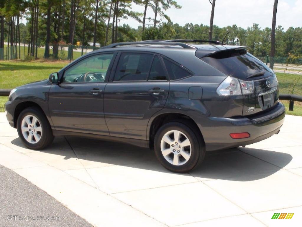 2007 RX 350 AWD - Black Forest Pearl / Light Gray photo #9