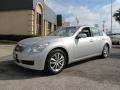 2008 Liquid Platinum Silver Infiniti G 35 Journey Sedan  photo #3