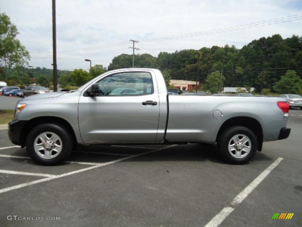 2007 Tundra Regular Cab - Silver Sky Metallic / Graphite Gray photo #2