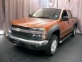 Sunburst Orange Metallic 2004 Chevrolet Colorado LS Crew Cab 4x4