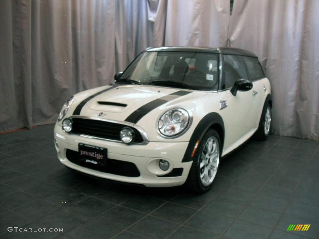 2008 Cooper S Clubman - Pepper White / Malt Brown photo #1