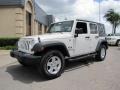 Stone White - Wrangler Unlimited X 4x4 Photo No. 3