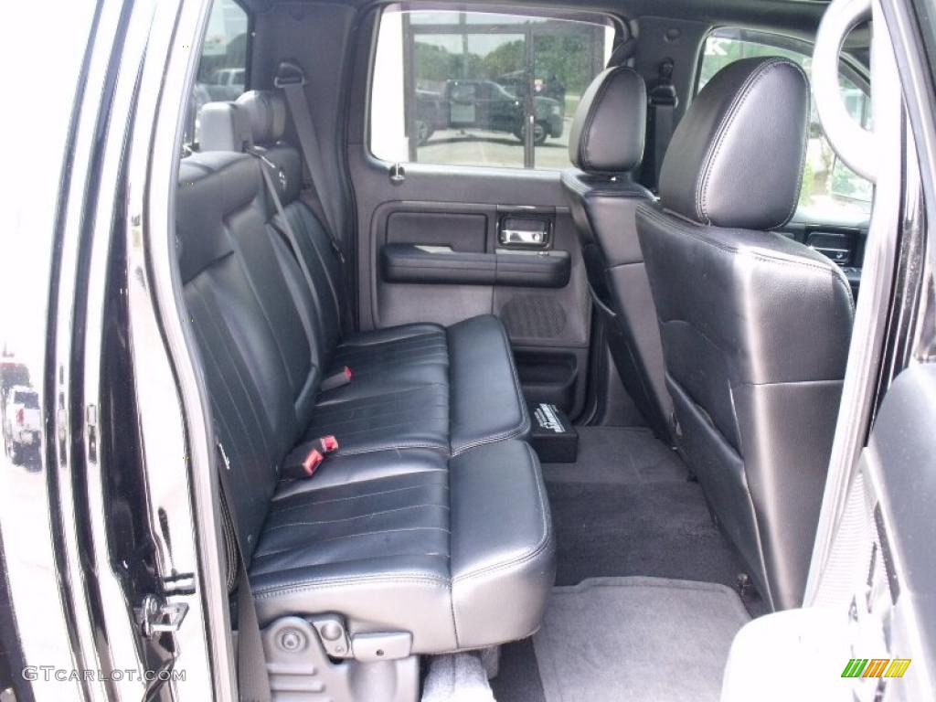 Black Interior 2007 Ford F150 Harley-Davidson SuperCrew Photo #32923514