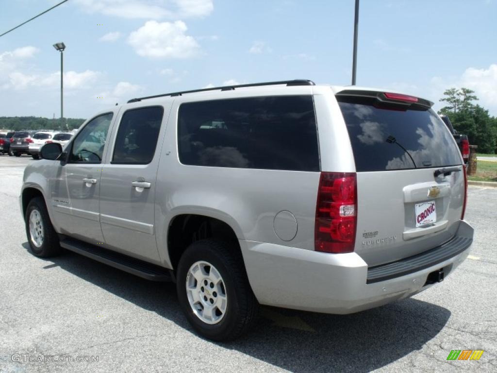 2007 Suburban 1500 LT - Silver Birch Metallic / Ebony photo #6