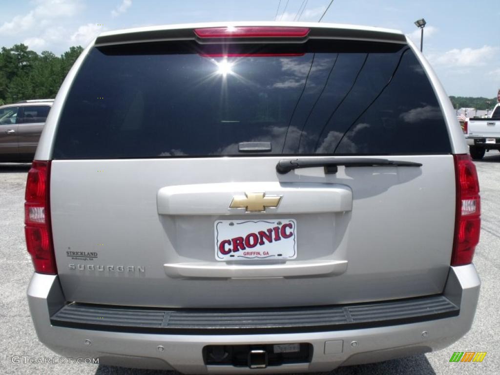 2007 Suburban 1500 LT - Silver Birch Metallic / Ebony photo #7
