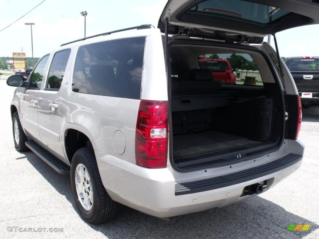 2007 Suburban 1500 LT - Silver Birch Metallic / Ebony photo #14
