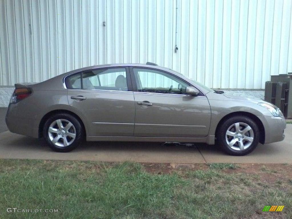 2008 Altima 2.5 SL - Pebble Beach Metallic / Blond photo #18