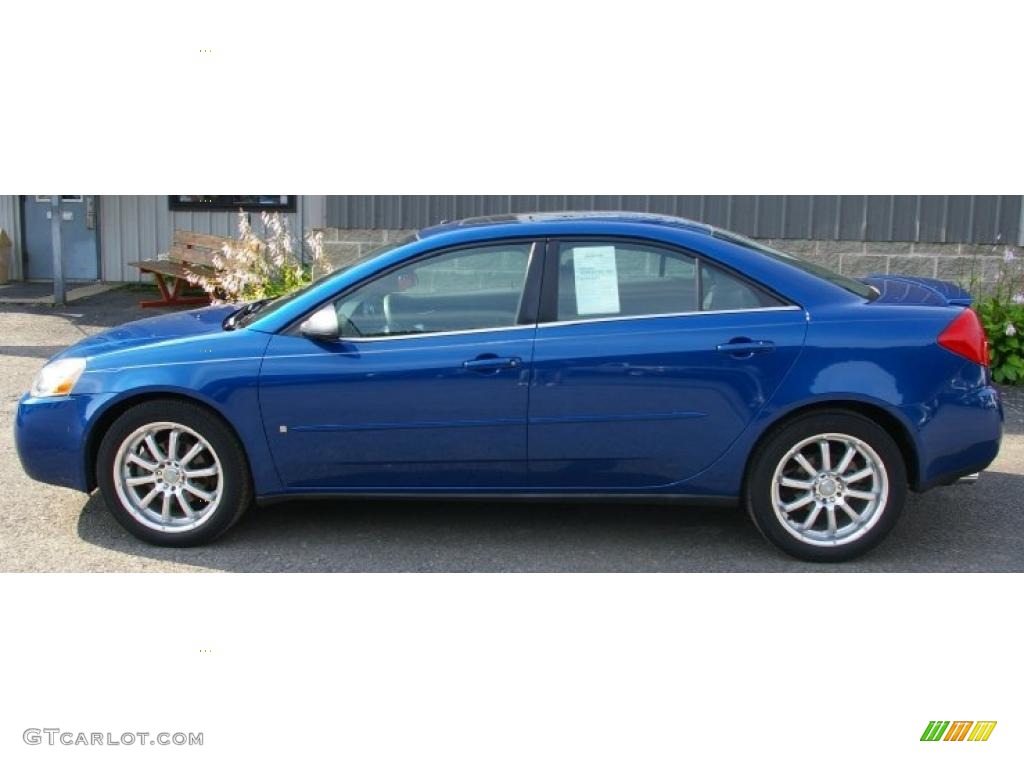 2006 G6 GTP Sedan - Electric Blue Metallic / Ebony photo #2