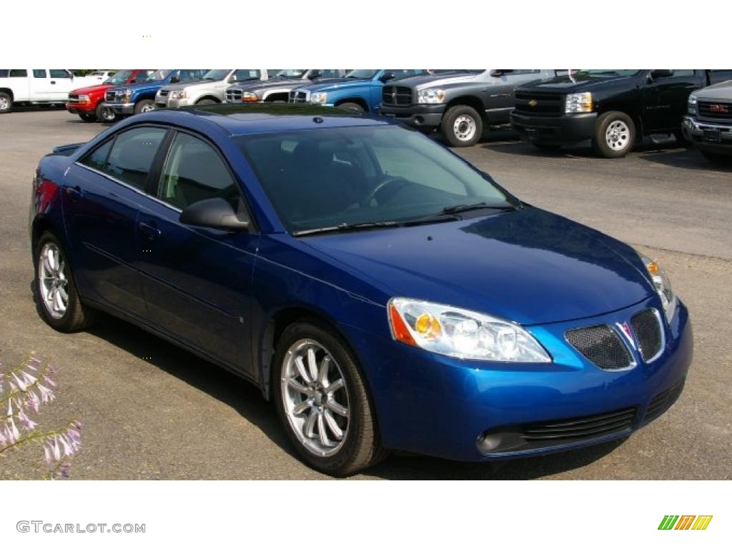 2006 G6 GTP Sedan - Electric Blue Metallic / Ebony photo #14