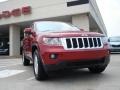 2011 Inferno Red Crystal Pearl Jeep Grand Cherokee Laredo 4x4  photo #1