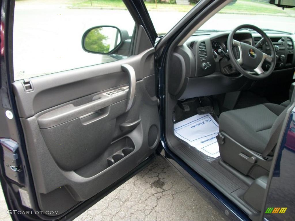 2010 Silverado 1500 LT Extended Cab 4x4 - Imperial Blue Metallic / Ebony photo #26