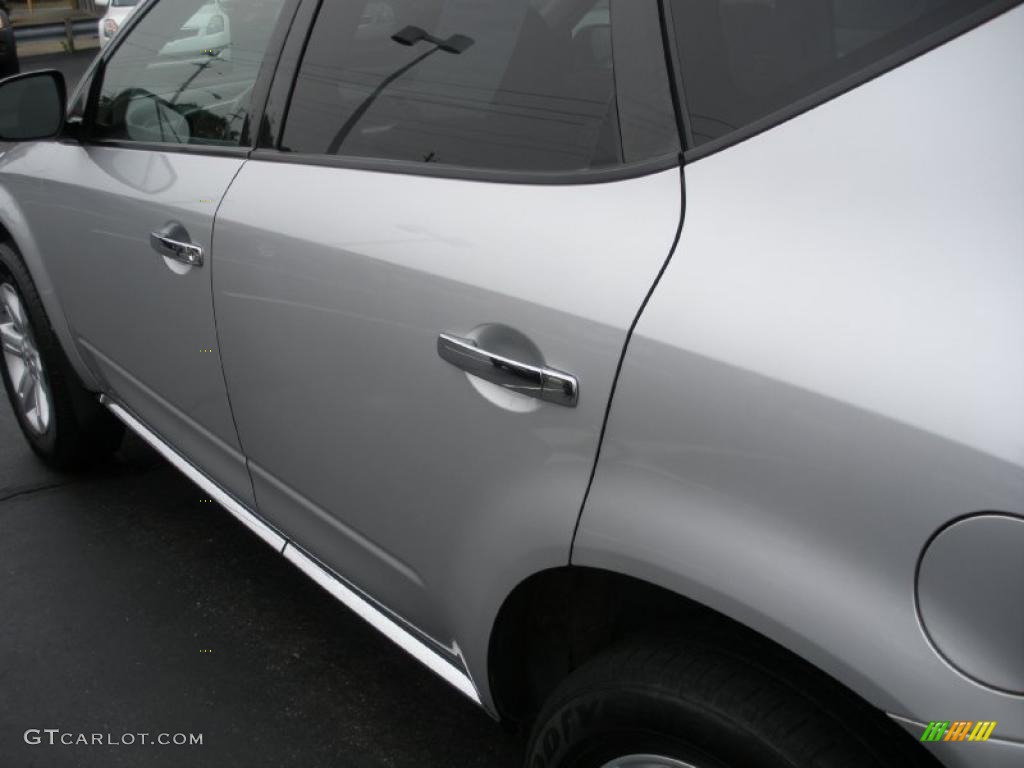 2007 Murano SL AWD - Brilliant Silver Metallic / Charcoal photo #8