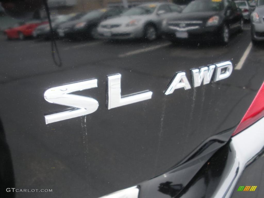 2007 Murano SL AWD - Super Black / Charcoal photo #7