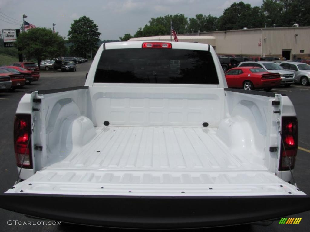 2010 Ram 1500 ST Quad Cab - Stone White / Dark Slate/Medium Graystone photo #6