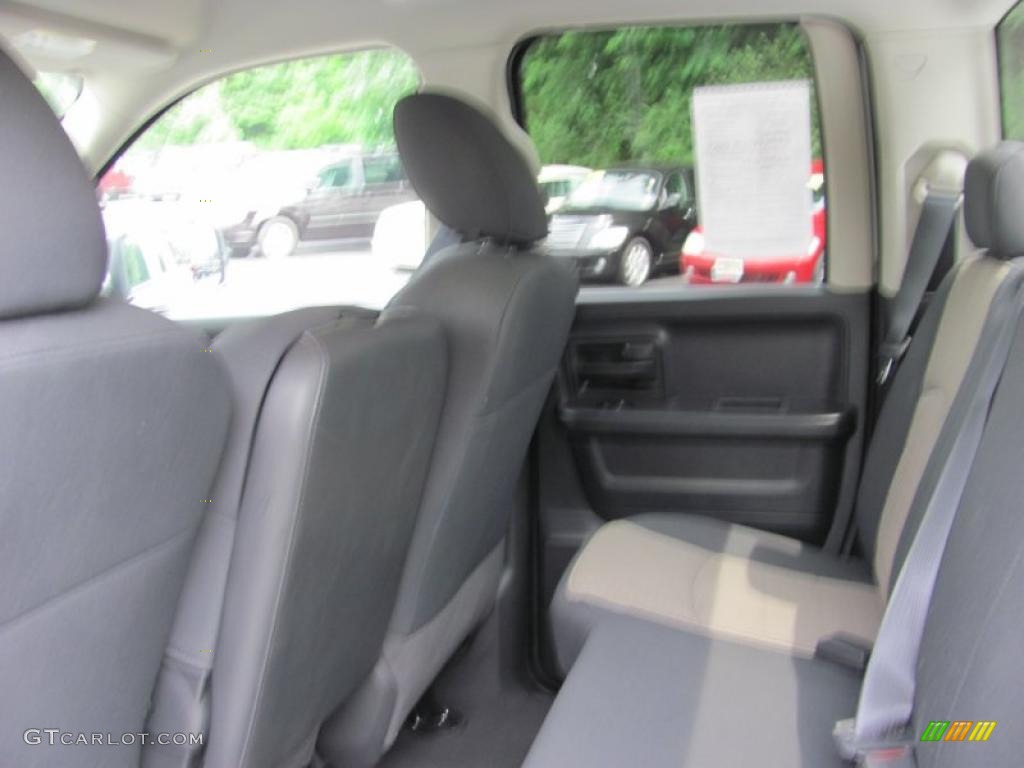 2010 Ram 1500 ST Quad Cab - Stone White / Dark Slate/Medium Graystone photo #21