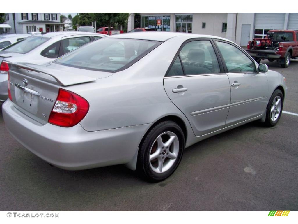2003 Camry LE V6 - Lunar Mist Metallic / Stone photo #4
