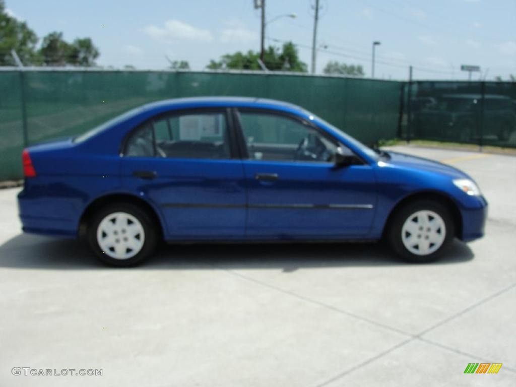 Fiji Blue Pearl Honda Civic