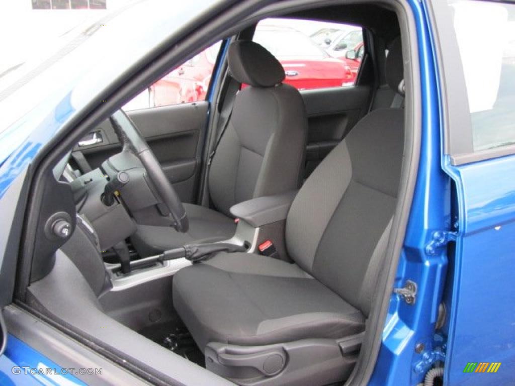 2010 Focus SES Sedan - Blue Flame Metallic / Charcoal Black photo #8