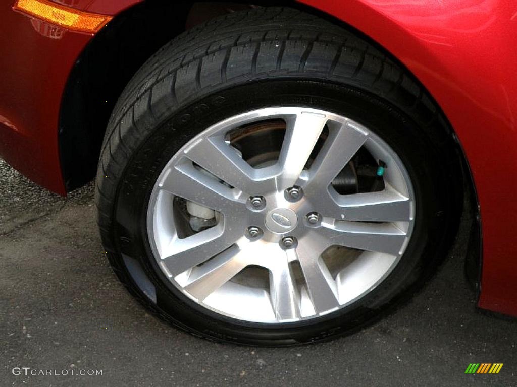 2008 Fusion SEL V6 AWD - Redfire Metallic / Charcoal Black photo #21