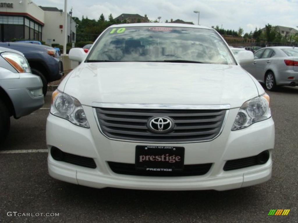 2010 Avalon XL - Blizzard White Pearl / Ivory photo #2