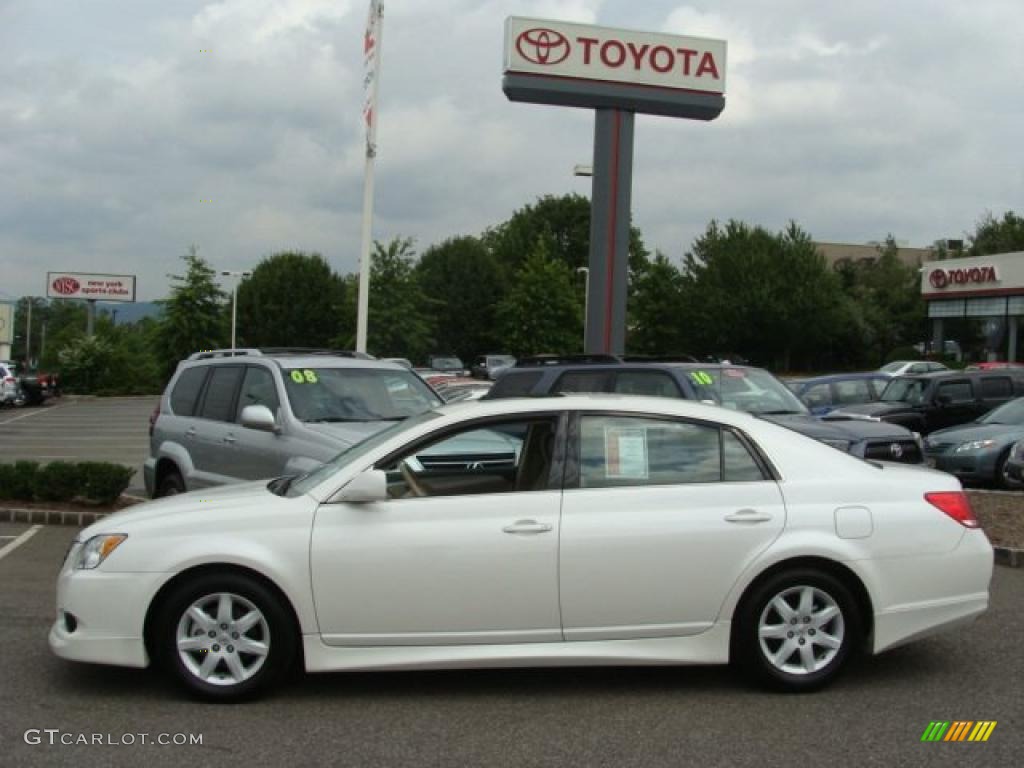 2010 Avalon XL - Blizzard White Pearl / Ivory photo #3