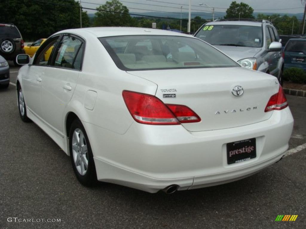 2010 Avalon XL - Blizzard White Pearl / Ivory photo #4