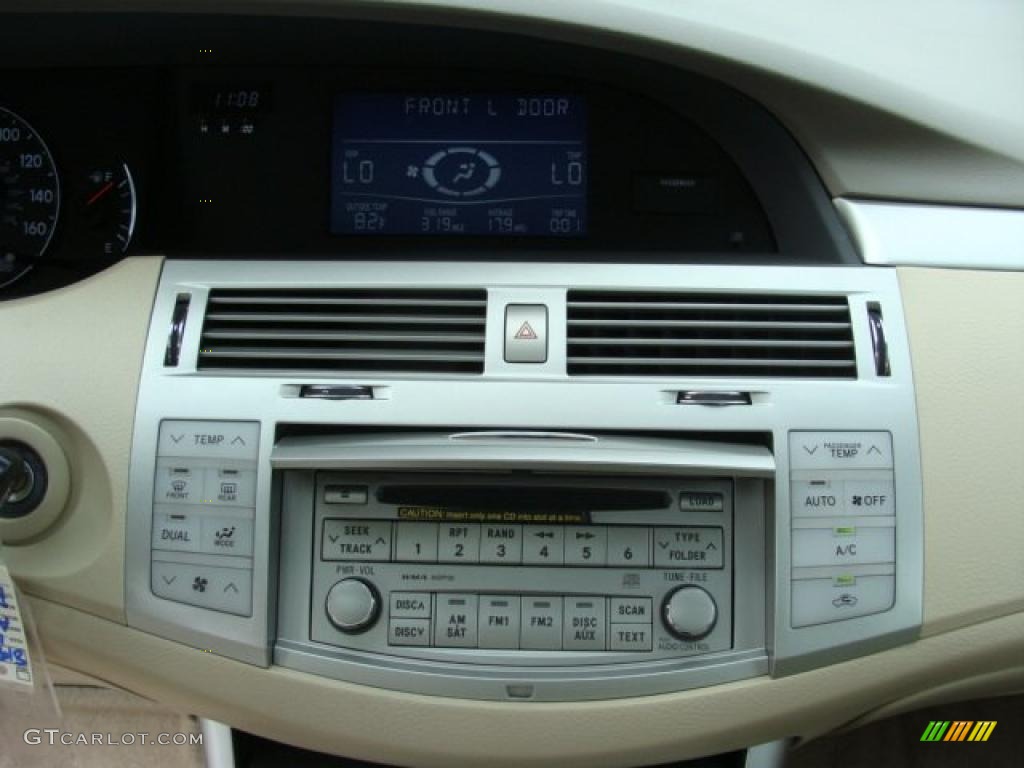 2010 Avalon XL - Blizzard White Pearl / Ivory photo #11