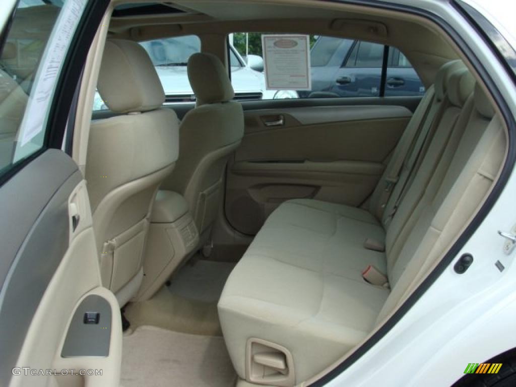 2010 Avalon XL - Blizzard White Pearl / Ivory photo #13