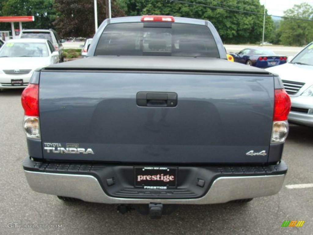 2008 Tundra SR5 TRD Double Cab 4x4 - Slate Gray Metallic / Black photo #5