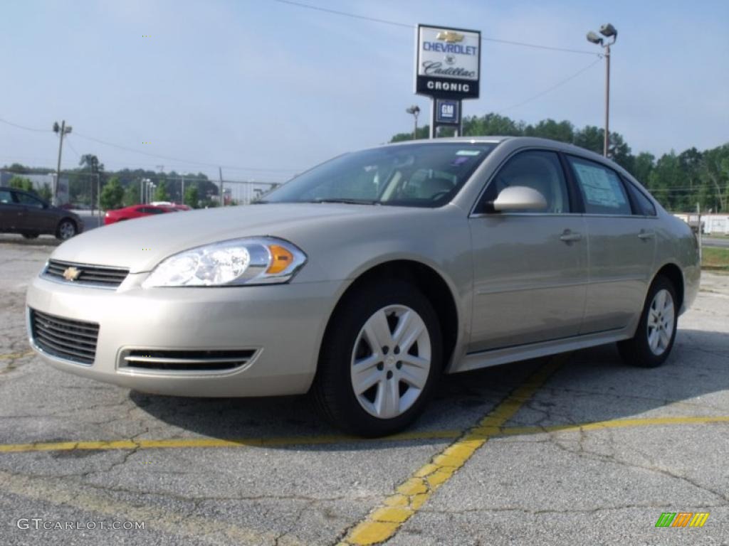 2011 Impala LS - Gold Mist Metallic / Neutral photo #1