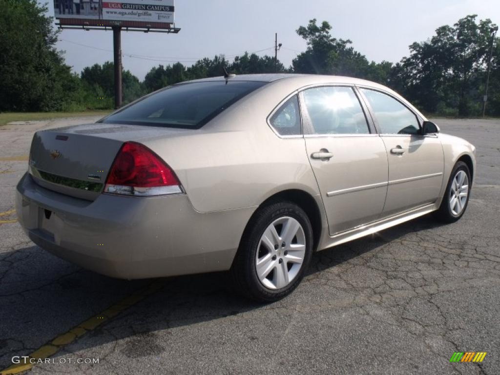2011 Impala LS - Gold Mist Metallic / Neutral photo #5