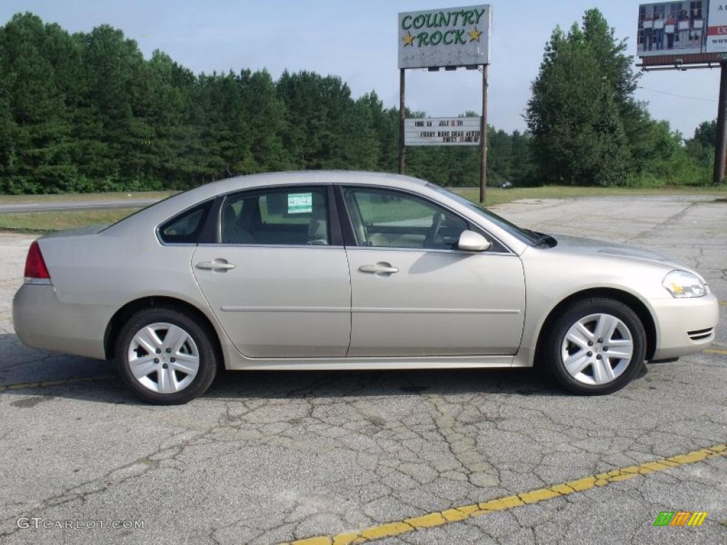 2011 Impala LS - Gold Mist Metallic / Neutral photo #6