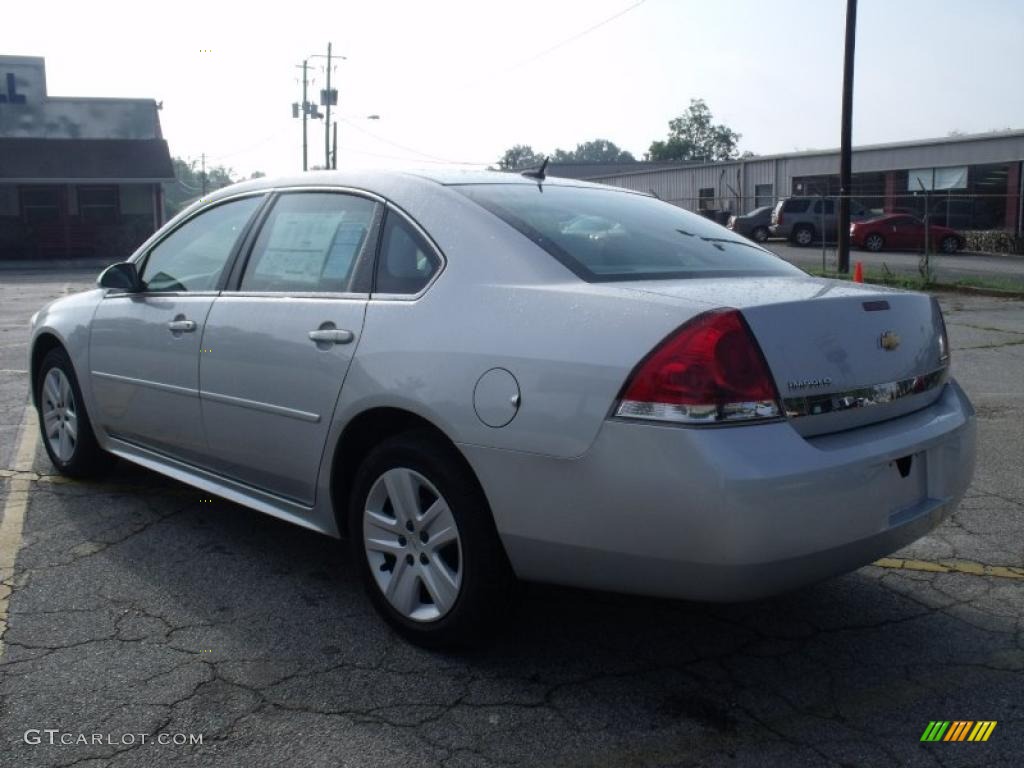 2011 Impala LS - Silver Ice Metallic / Gray photo #3